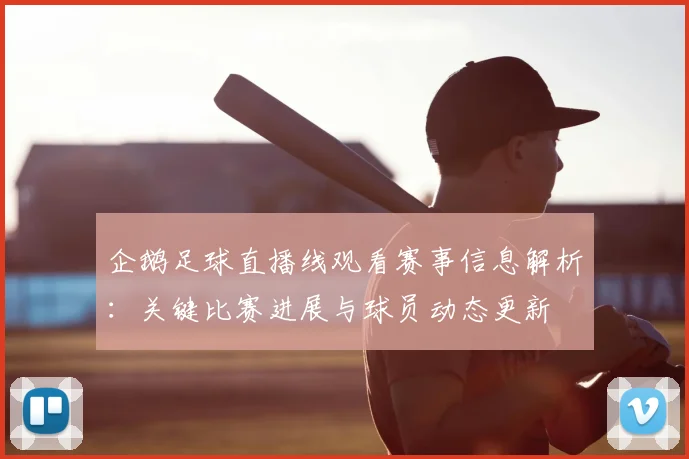 企鹅足球直播线观看赛事信息解析：关键比赛进展与球员动态更新